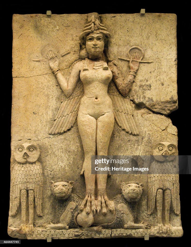 Ishtar, Queen of Night, 19th century BC. Artist: Assyrian Art