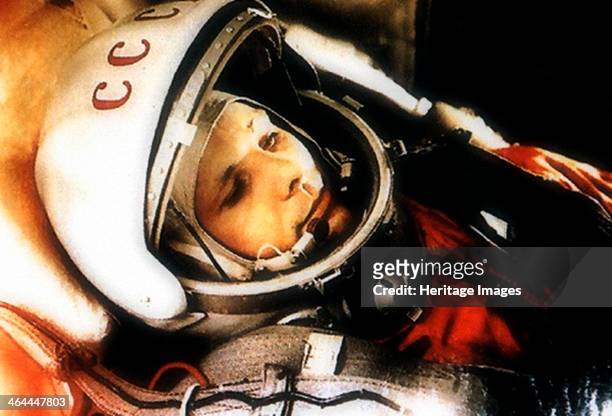 Yuri Gagarin, Russian cosmonaut, 1961. Gagarin became the first man in space when he orbited the Earth aboard Vostok 1 on 12 April 1961. He was...