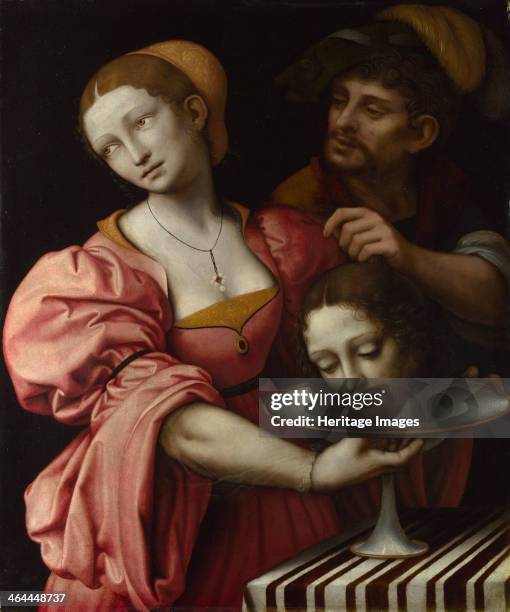 Salome, ca 1510-1520. Found in the collection of the National Gallery, London.