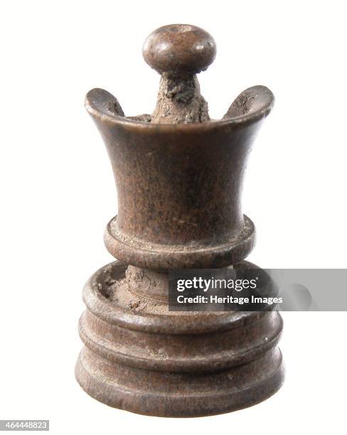 Chess piece, Mid of the 15th cen.. Found in the collection of the National Museum Palace of the Grand Dukes of Lithuania.