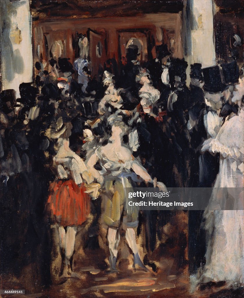 Masked Ball at the Opera, 1873. Artist: Manet, Édouard (1832-1883)