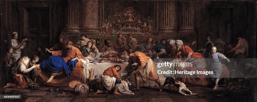 Feast in the House of Simon the Pharisee, ca 1748. Found in the... News