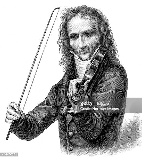 Niccolò Paganini, Italian violinist, violist and composer, 1830s. Paganini is one of the most famous violin virtuosi, and is considered the greatest...