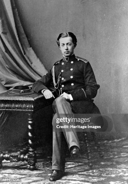 Grand Duke Nicholas Alexandrovich of Russia, 1862. Grand Duke Nicholas was the eldest son of Tsar Alexander II and was Tsarevich from 1855 until his...