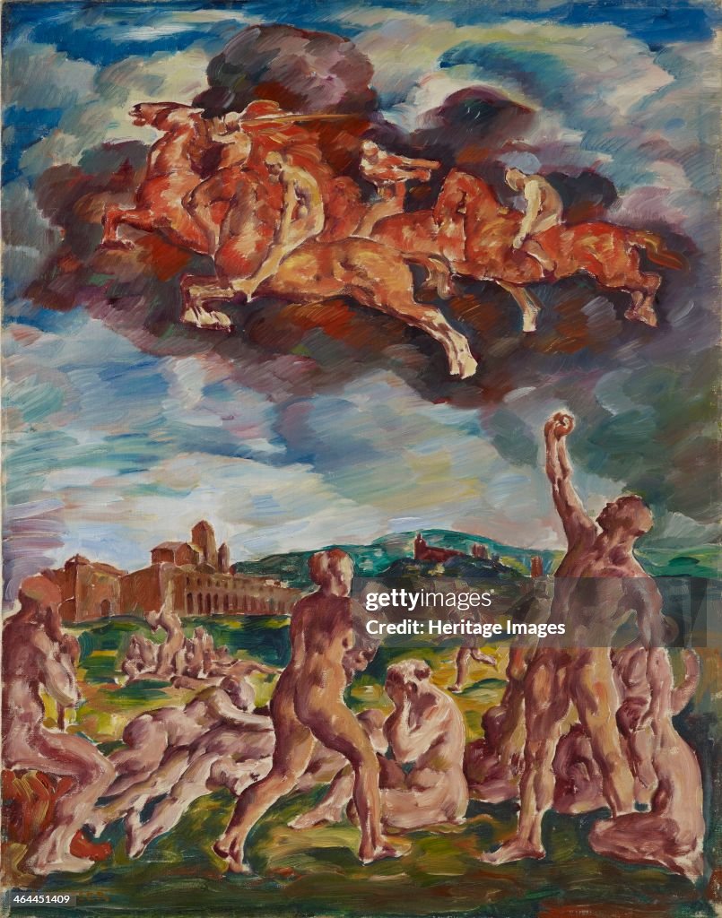 The Horsemen of the Apocalypse, 1917. Artist: Deusser, August (1870-1942)