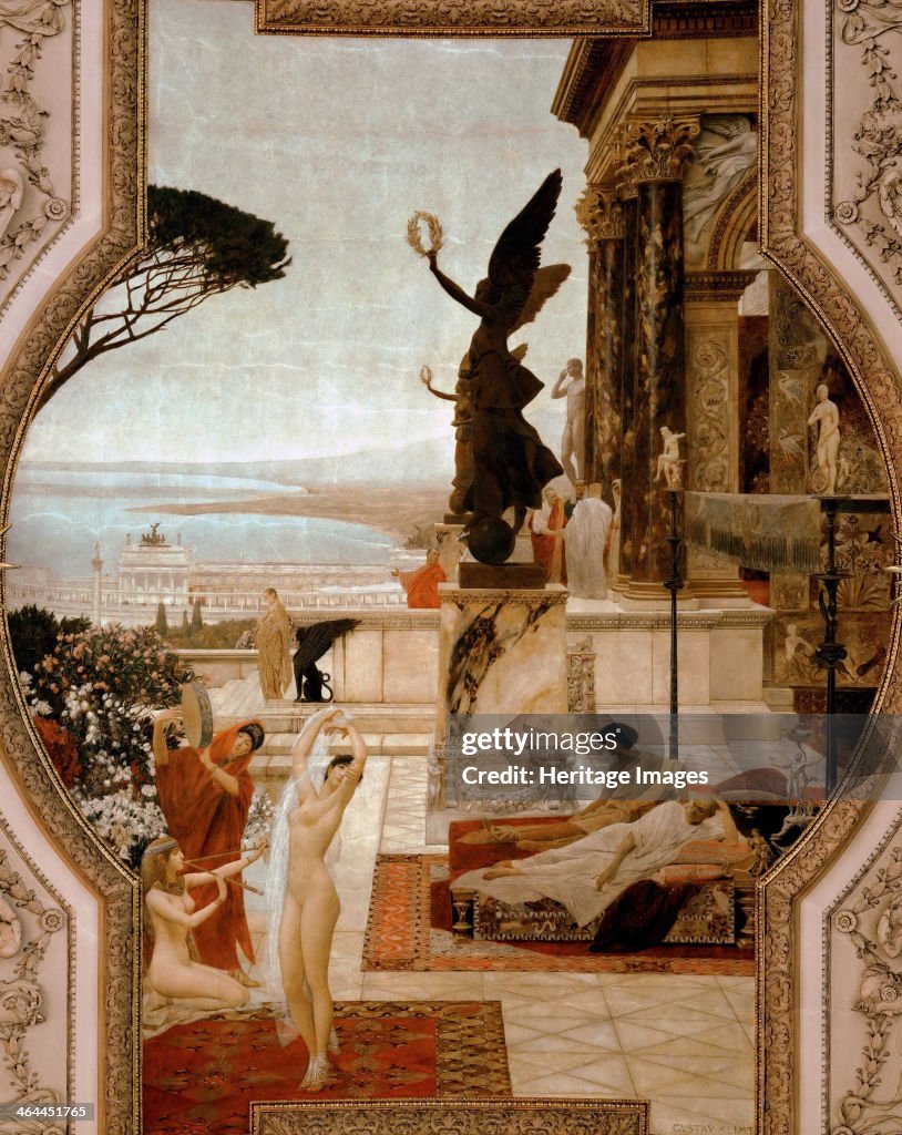 The Theatre in Taormina, 1884-1888. Artist: Klimt, Gustav (1862-1918)