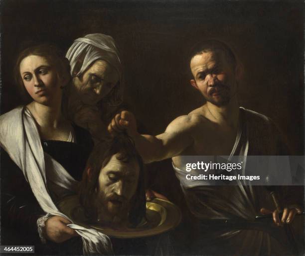 Salome receives the Head of John the Baptist, c. 1608-1610. Found in the collection of the National Gallery, London.