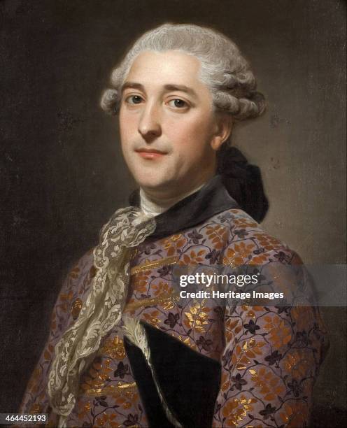 Portrait of Prince Vladimir Borisovich Golitsyn , 1762. Found in the collection of the Malmö Konstmuseum.