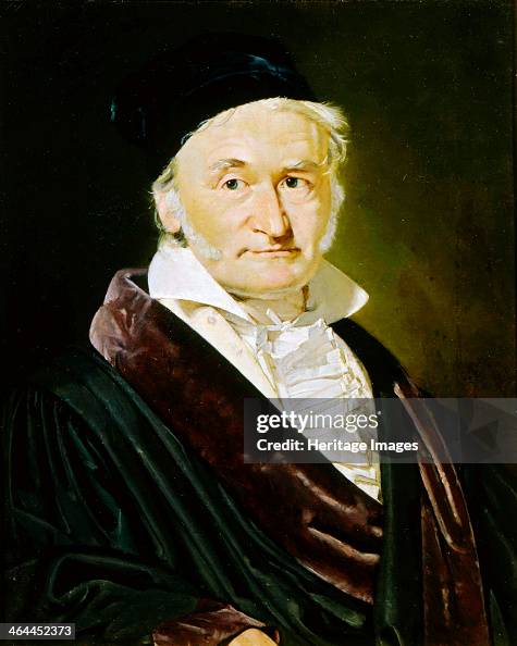 Karl Friedrich Gauss, German mathematician, astronomer and physicist ...