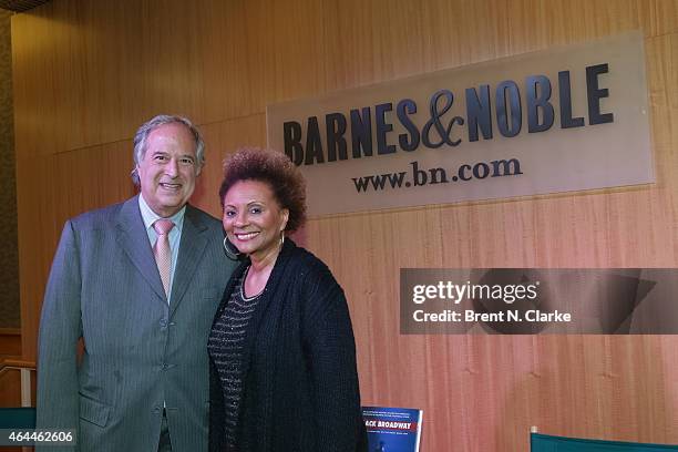Author/producer Stewart Lane and actress Leslie Uggams attend Black History Month: In Conversation With Stewart Lane, Leslie Uggams, Tom Santopietro...