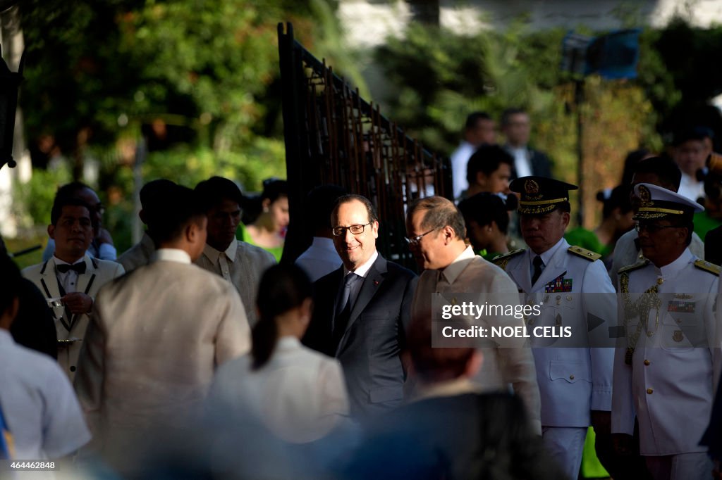 PHILIPPINES-FRANCE-DIPLOMACY