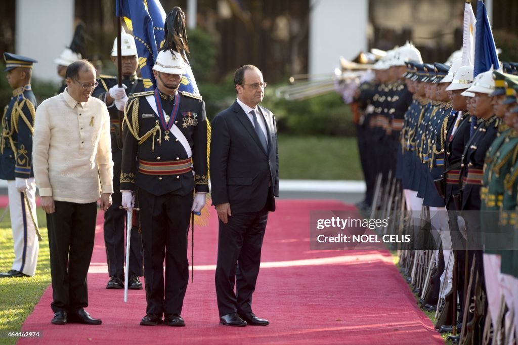 PHILIPPINES-FRANCE-DIPLOMACY