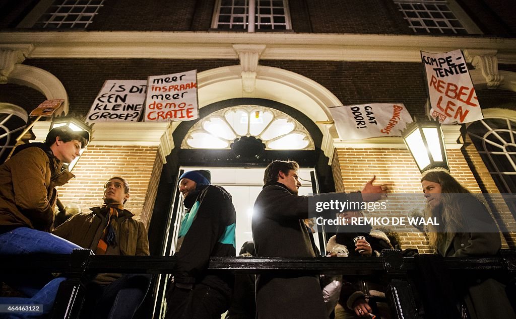 NETHERLANDS-EDUCATION-DEMO