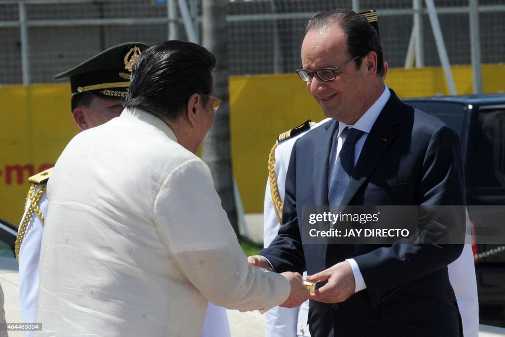 PHILIPPINES-FRANCE-DIPLOMACY