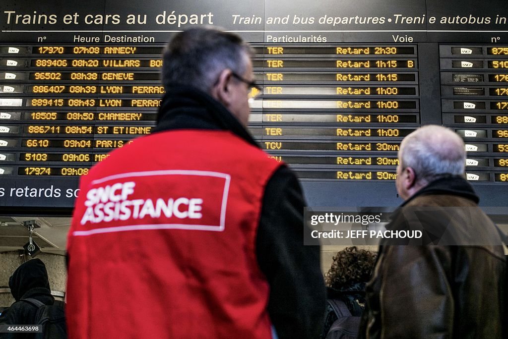 FRANCE-TRANSPORT-RAIL-DELAYS