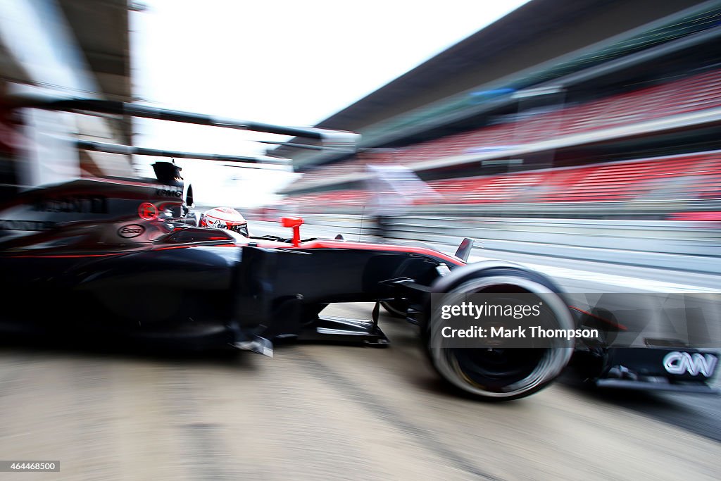 F1 Testing In Barcelona - Day One