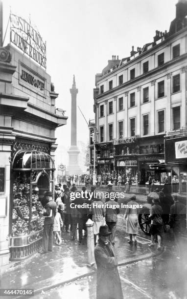 Nelson's Column, The Strand and Lyons Cornor House, Westminster, London, before 1933. Reid, an amateur photographer of independent means, began an...