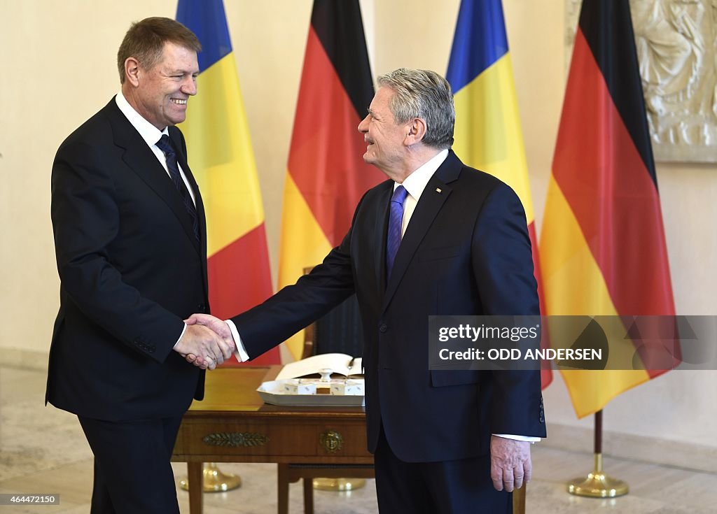 GERMANY-ROMANIA-DIPLOMACY