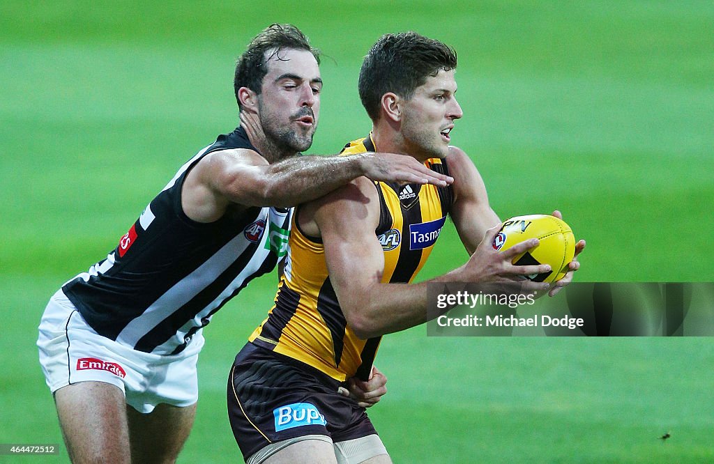 NAB Challenge - Hawthorn v Collingwood