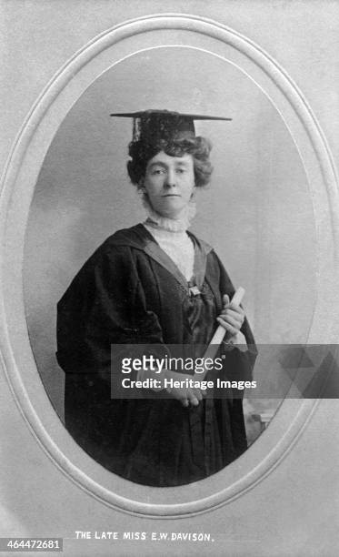 Emily Wilding Davison, the most famous suffragette of all, 1909. Emily Wilding Davison gave up her teaching post to become a career militant. She...