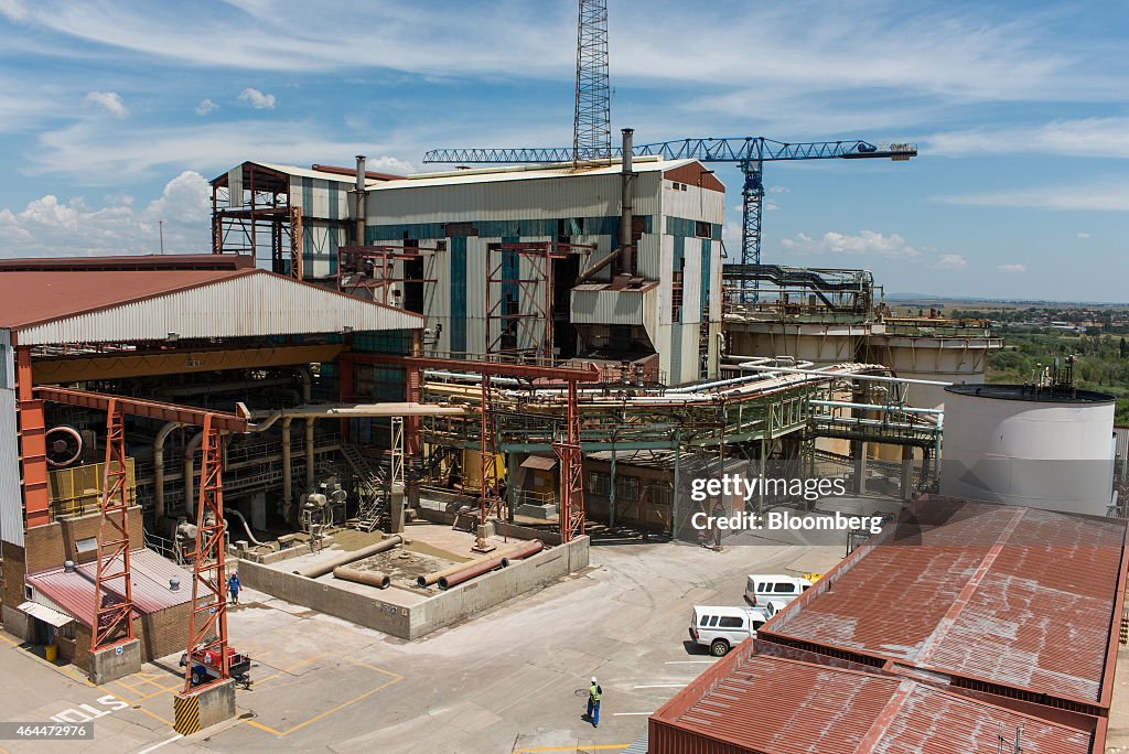 DRDGold Ltd.'s Ergo Gold Processing Plant And Aerial Views