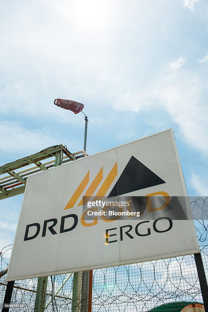 DRDGold Ltd.'s Ergo Gold Processing Plant And Aerial Views