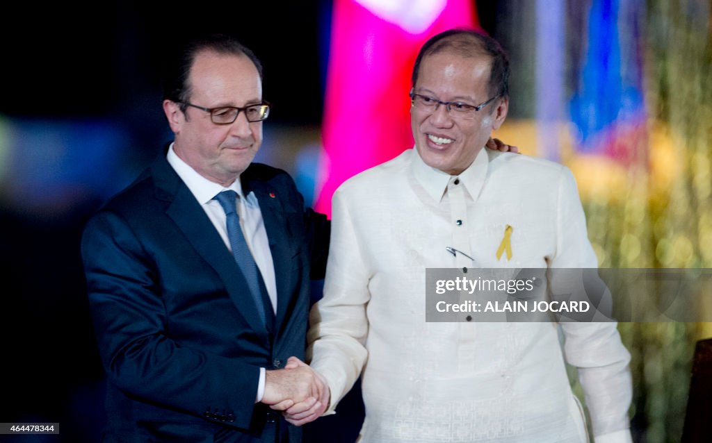 PHILIPPINES-FRANCE-DIPLOMACY