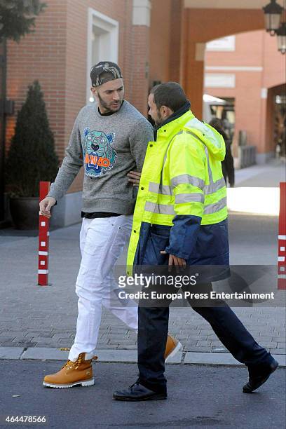 Real Madrid footballplayer Karim Benzema's car is fined while he was having lunch and asks for the agent to help him to cancel the fine on February...