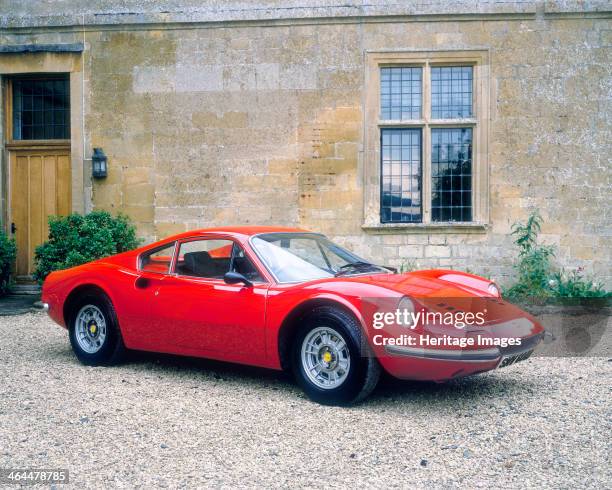 Ferrari Dino 246 GT. Named after Enzo Ferrari's son Dino, who died in 1956, this Ferrari, in common with all versions of the Dino, was powered by a...