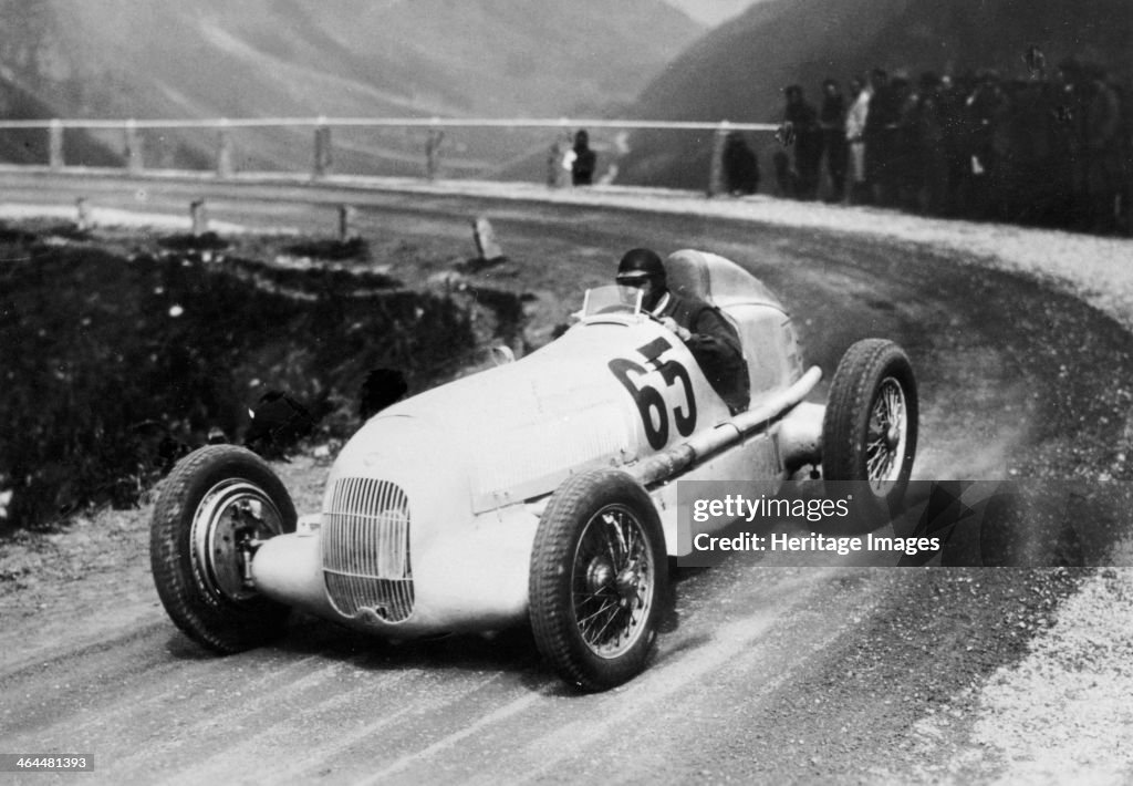 Rudolf Caracciola driving Mercedes-Benz W25 Grand Prix car, c1934-c1935.