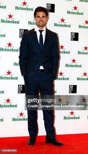 Curi Gallardo attends the Heineken party at ARCO 2015, the International Contemporary Art Fair at Ifema on February 25, 2015 in Madrid, Spain.