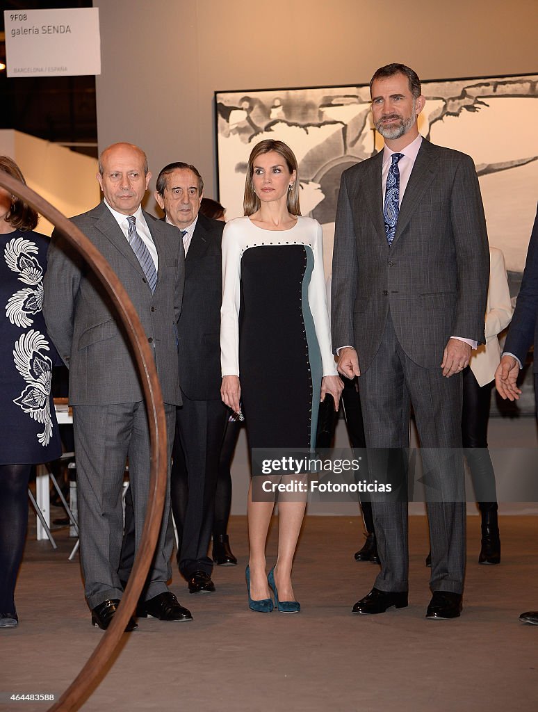 Spanish Royals Attend the Opening of ARCO 2015