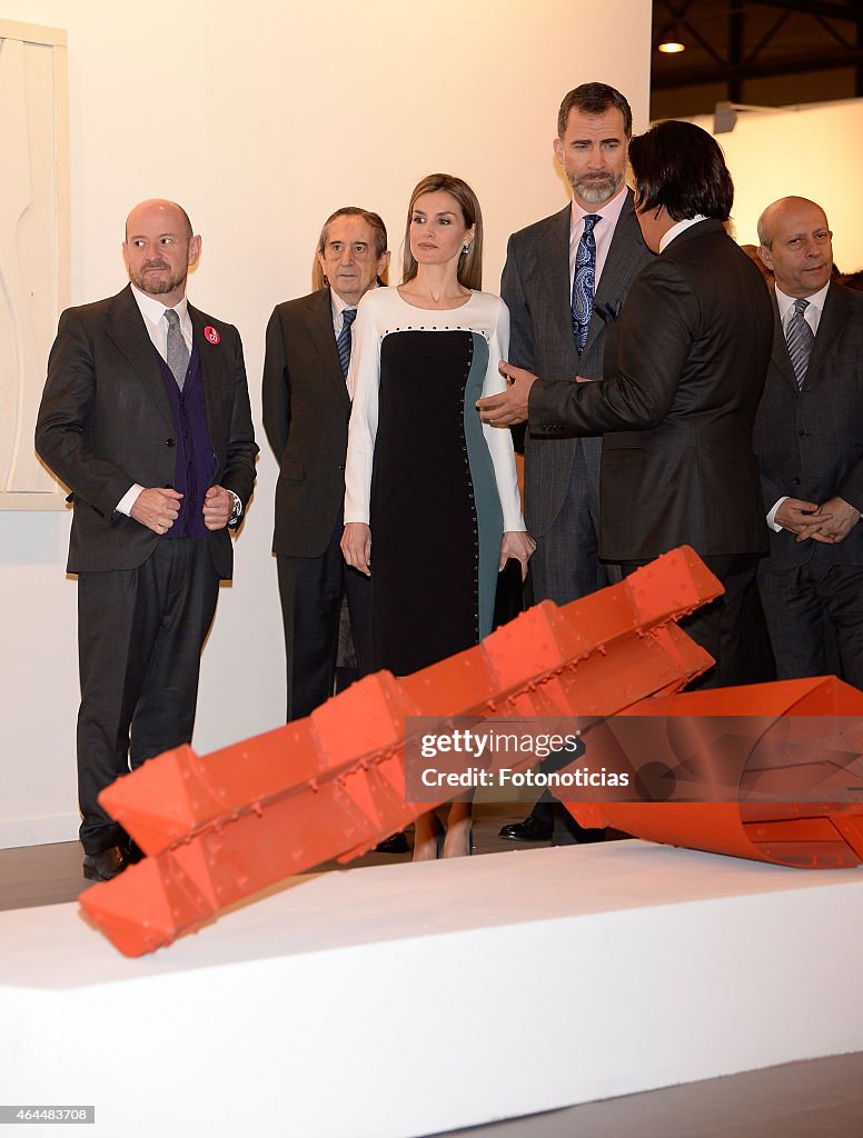 Spanish Royals Attend the Opening of ARCO 2015