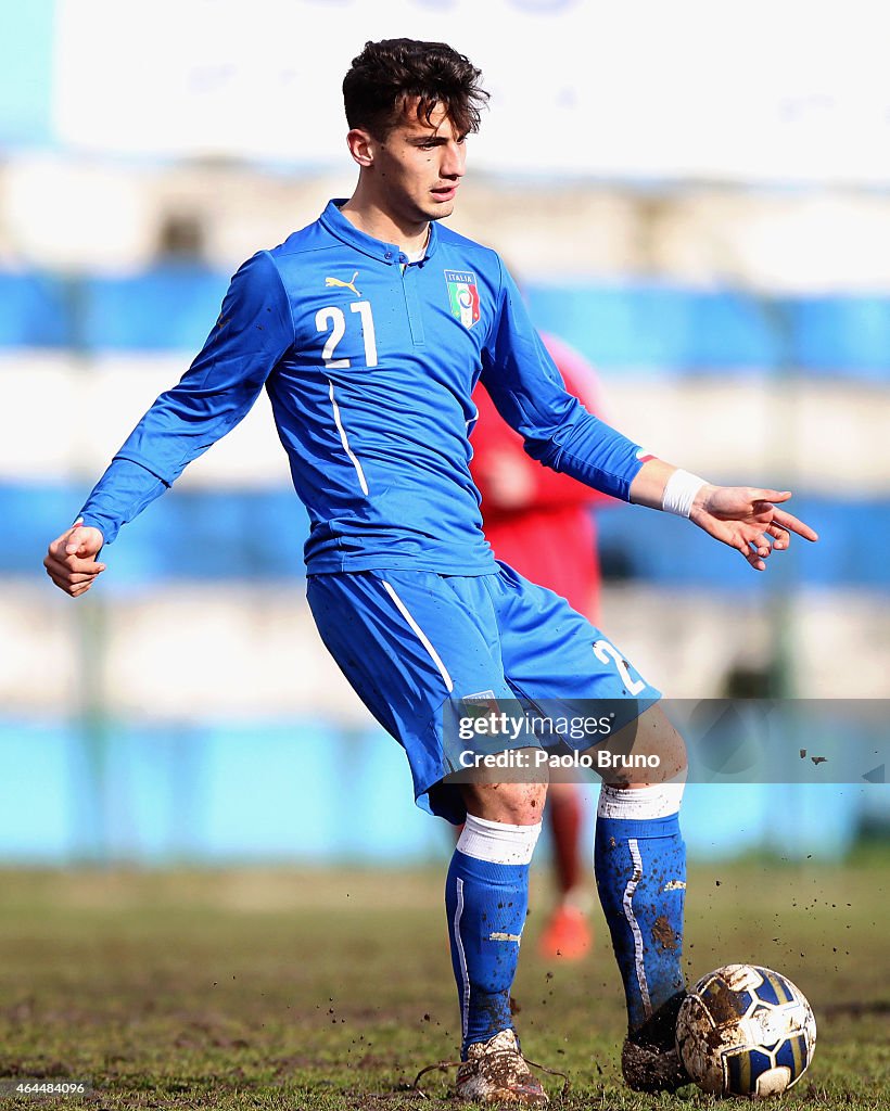 Italy U19 v Georgia U19 - International Friendly