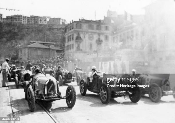 Monaco Grand Prix, 1929. The first Monaco Grand Prix was staged on the 14th April 1929, and was won by Grover-Williams in a Bugatti. The Monaco Grand...