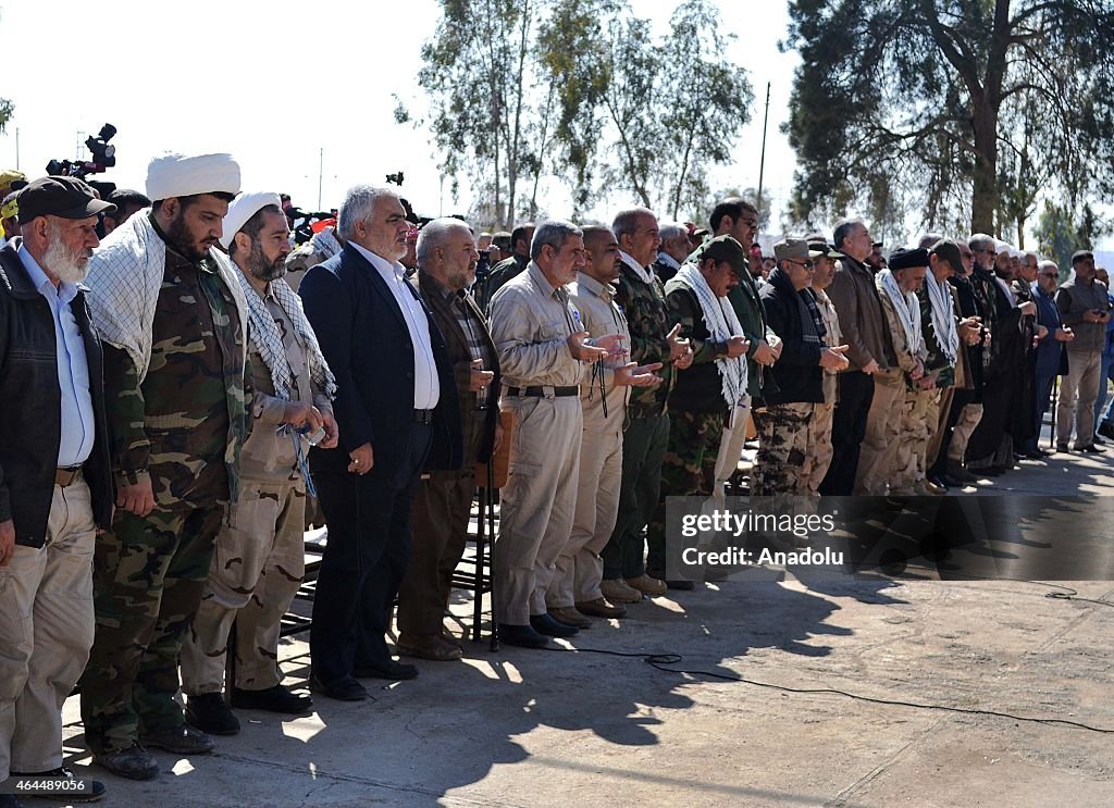 Turkmen volunteers trained to fight against Daesh in Kirkuk