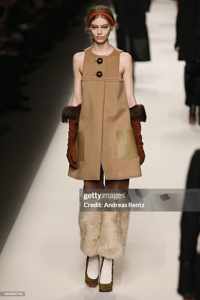 Fendi - Runway & Close-ups - MFW FW2015