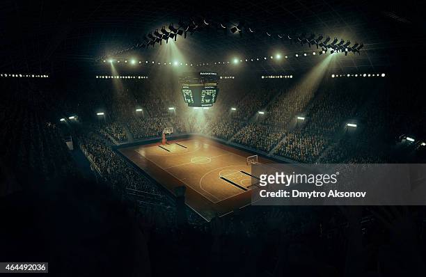 basketball arena - scoring stock pictures, royalty-free photos & images
