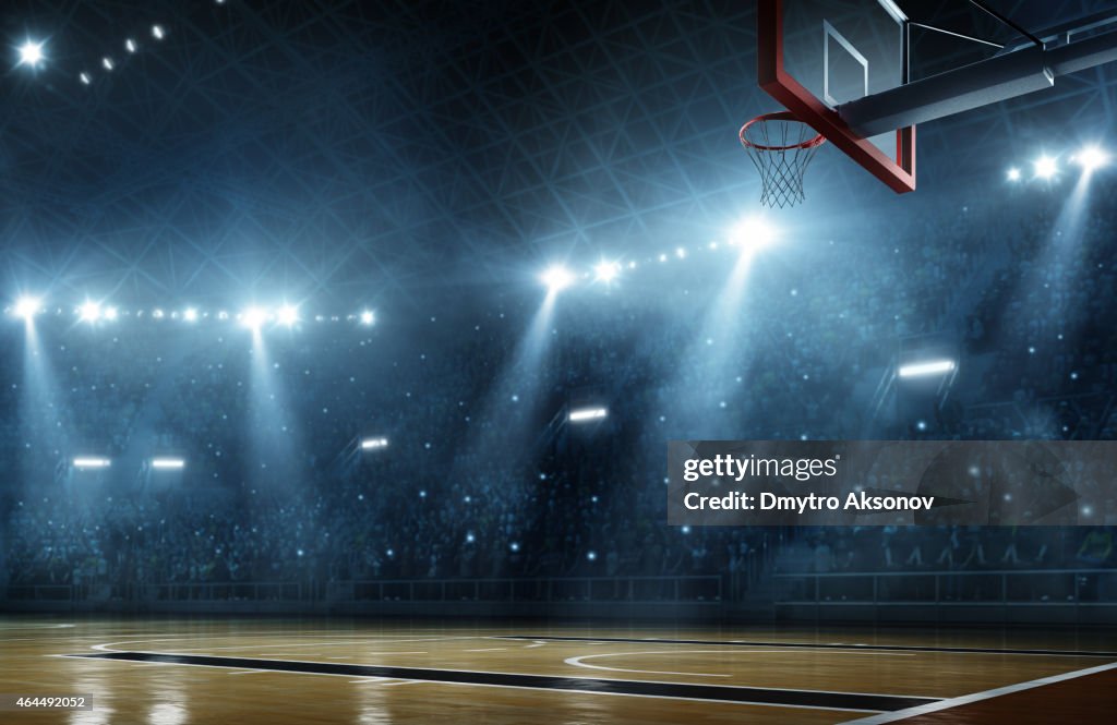 Basketball arena
