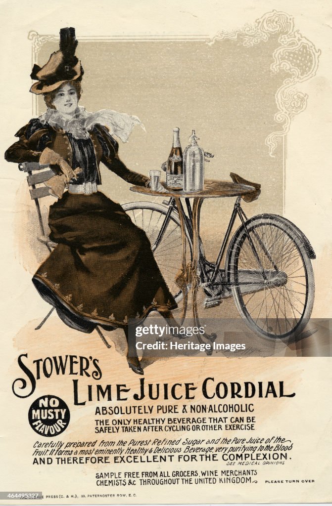 Alexander Riddle Stower's Lime Juice Cordial, Alexander Riddle & Co, London, 1895. News ...