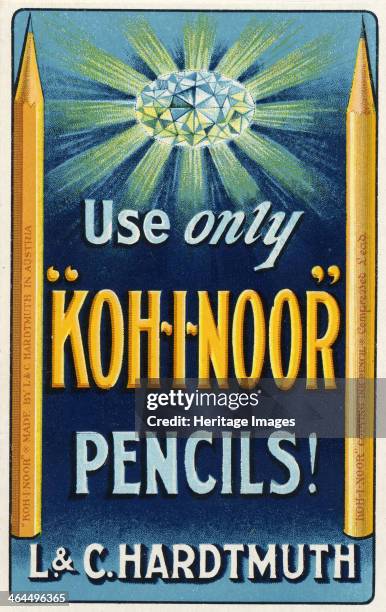 'Koh-I-Noor' Pencils, L & C Hardtmuth, London, 1909.
