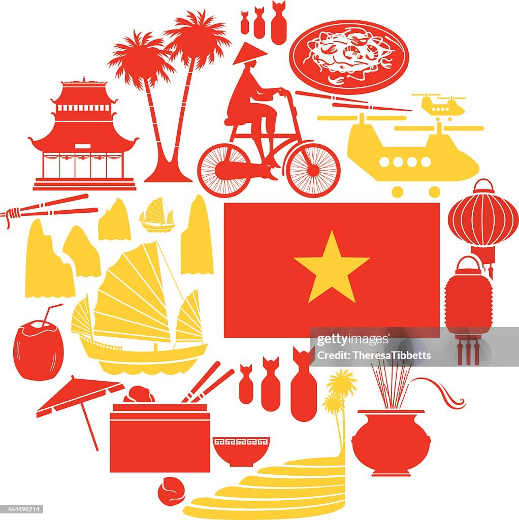 Vietnam Icon set