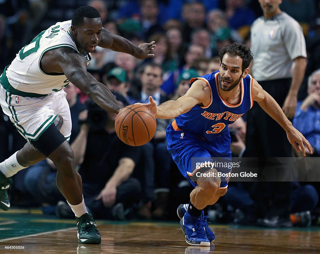 Boston Celtics Vs. New York Knicks TD Garden