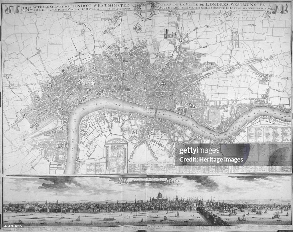 Whitminster Map Map of Westminster, the City of London, Southwark, the Thames and ...