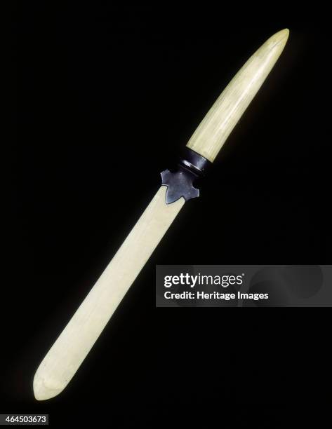 Ivory Paper Knife - Late 19thC Ivory Paper Knife - Late 19thC