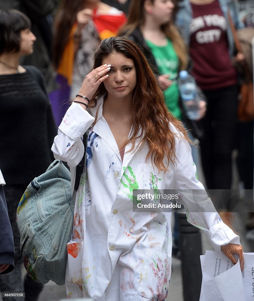 Spain's education reform protested in Madrid