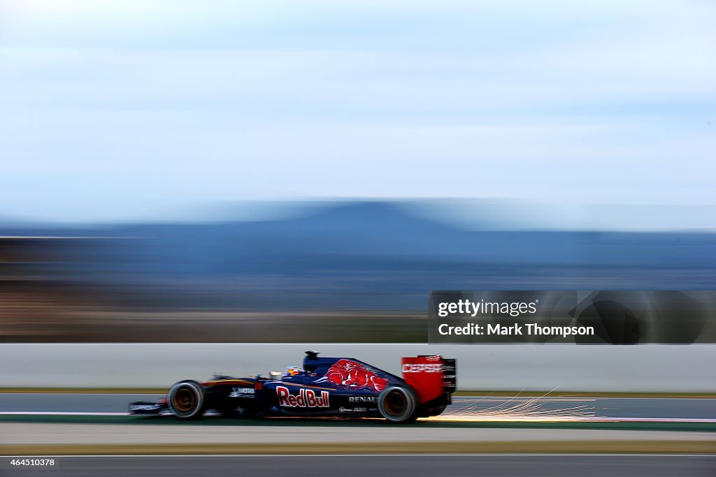 F1 Testing In Barcelona - Day One