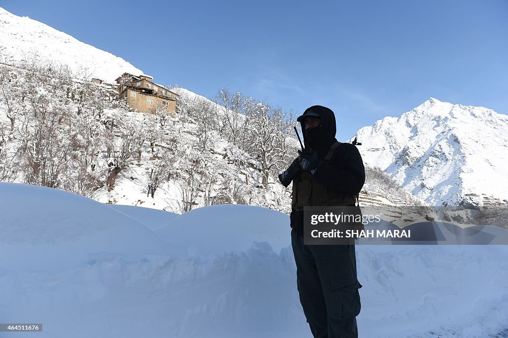 AFGHANISTAN-WEATHER-AVALANCHE