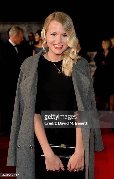 Hetti Bywater attends the National Television Awards at the 02 Arena on January 22, 2014 in London, England.
