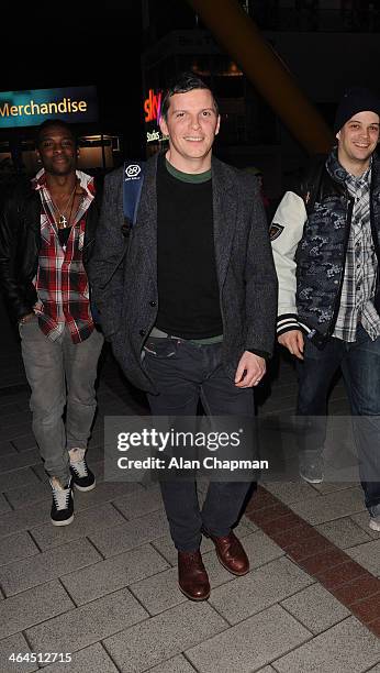 Nigel Harman sighting on January 22, 2014 in London, England.